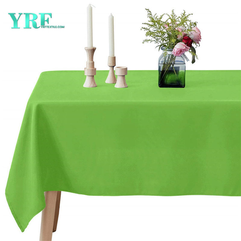 Podlouhlé ubrusy Apple Green 60x102 palců Čistý 100% polyester nemačkavý pro svatby