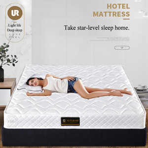 Business Hotelová matrace pružinová stlačená bílá odnímatelná a pratelná
