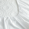Vodotěsné chrániče Připevněná matracová podložka Bloky Prachové roztoče Motel Bed Cover