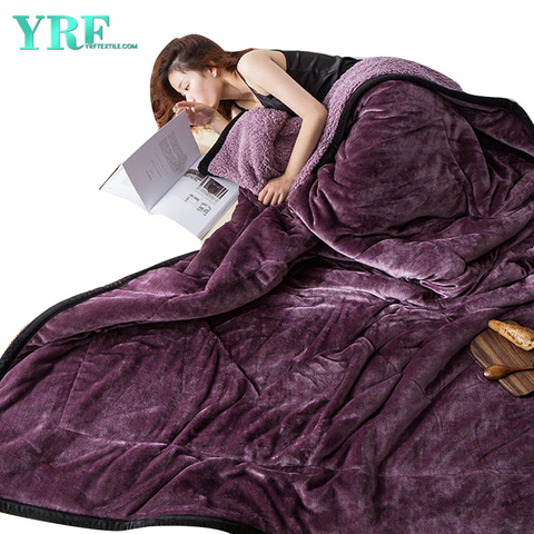 Pikniková deka s manželskou postelí King Purple Polar Microfiber Uchovává teplo