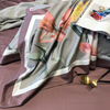 Luxusní povlak na přikrývku z bavlněné tkaniny Pohodlná postel velikosti King s digitálním tiskem